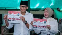 Cerita Nur Asia Mendampingi Sandiaga Uno dalam Pilkada DKI