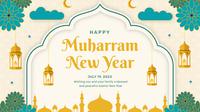 Ilustrasi Tahun Baru Islam. (Image by Freepik)