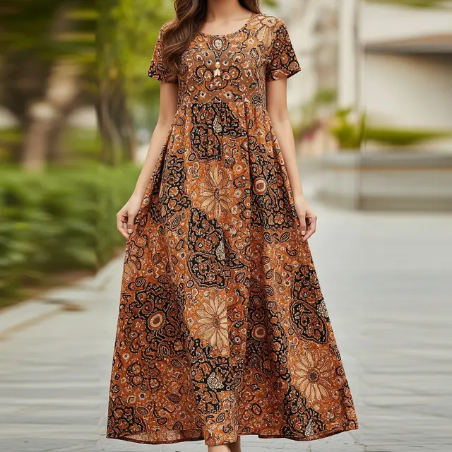 9 Model Batik Wanita Bohemian