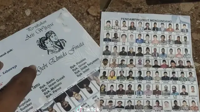 Undangan Pernikahan Format Surat Suara Pemilu