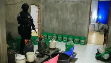 Kronologi Terbongkarnya Pabrik Sabu Blue Ice di Pidie Aceh