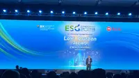 Forum internasional ESG Symposium 2023 di Queen Sirikit National Convention Center, Bangkok, Thailand, Kamis (5/10/2023). (Dito.Liputan6.com)