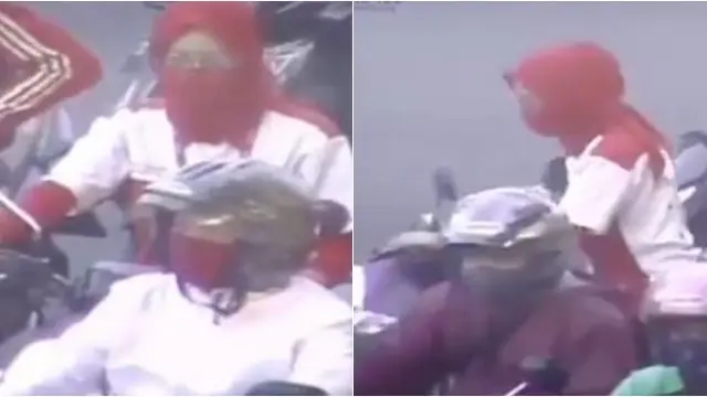 Viral Peringatan 'Akang Kendang' Untuk Pengendara Motor di Bandung, Bikin Ketawa Geli