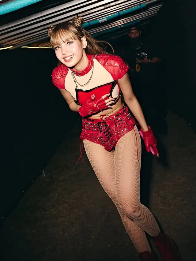 Lisa Blackpink di Panggung Coachella. [@lalalalisa_m]