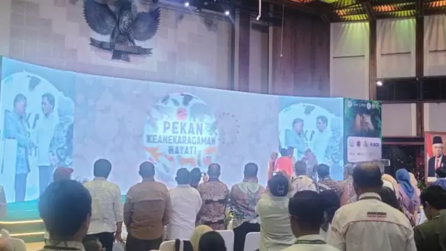 Pekan Keanekaragaman Hayati Nusantara di kantor KLHK.   (Liputan6.com/Henry)
