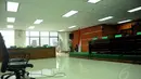 Gedung Pengadilan Tipikor mulai berbenah untuk menyambut kedatangan Wapres Boediono, Kamis (8/5/14). (Liputan6.com/Faisal R Syam)