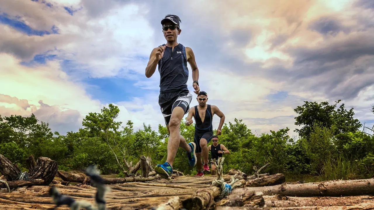 Triathlon di Tanjung Lesung