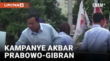 Zulhas dan Kaesang Hadiri Kampanye Akbar Prabowo-Gibran