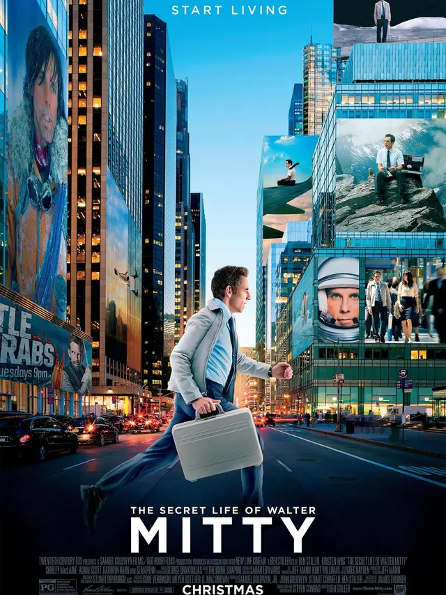 Poster film The Secret Life of Walter Mitty. (Foto: Dok. 20th Century Fox/ IMDb)