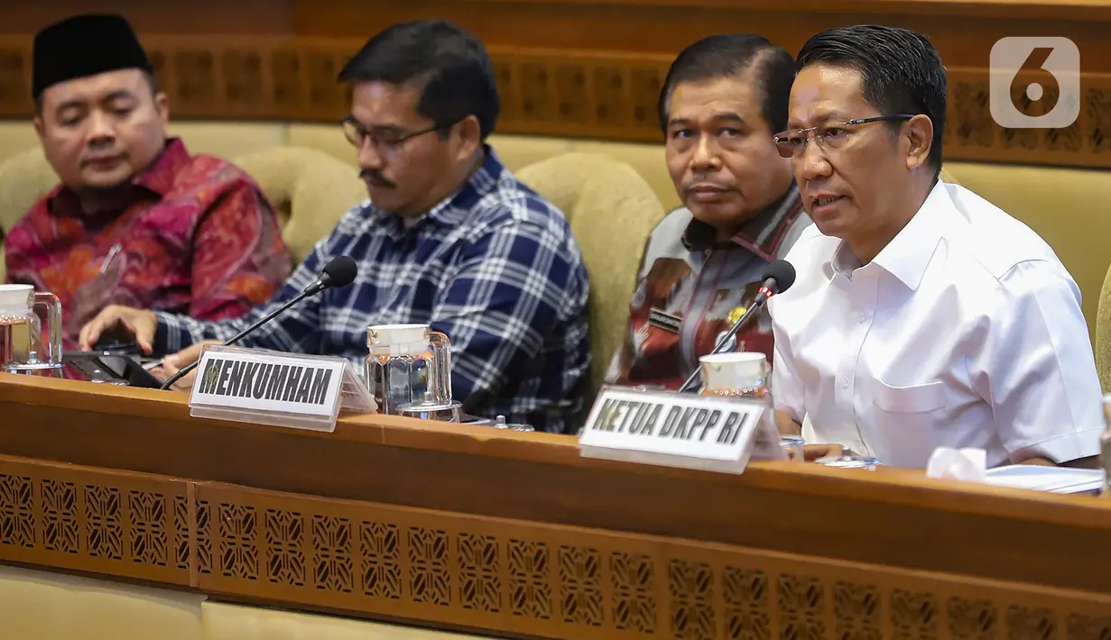 Diketahui, rapat tersebut sedianya digelar pada Senin, 26 Agustus 2024, namun menjadi dimajukan ke Minggu (25/8/2024). (merdeka.com/Arie Basuki)
