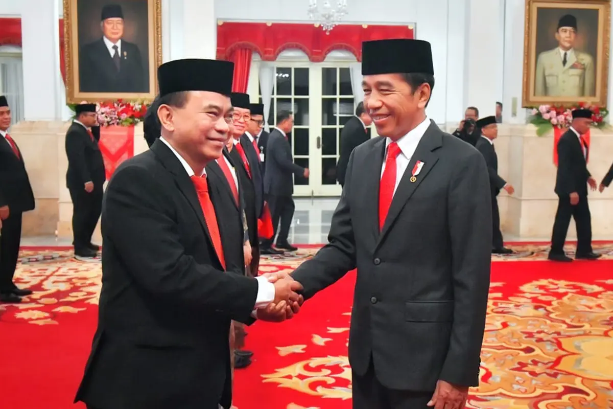 Presiden Jokowi Lantik Budi Arie Setiadi sebagai Menkominfo
