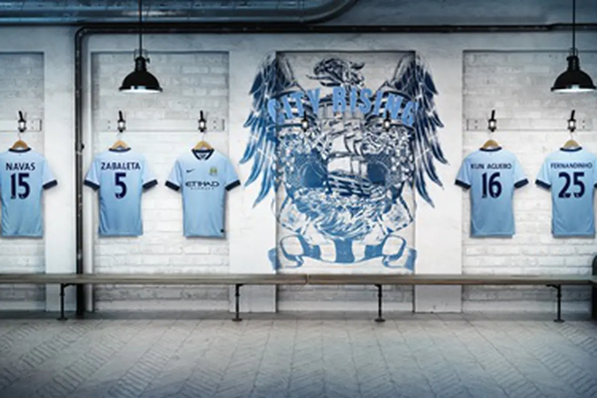 Jersey baru Manchester City