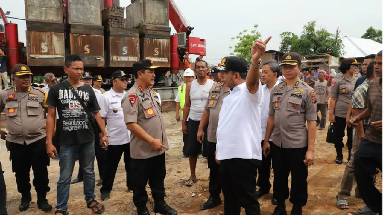 Kapolda Sumut Turun Tangan Bantu Pembangunan Tol Medan-Binjai