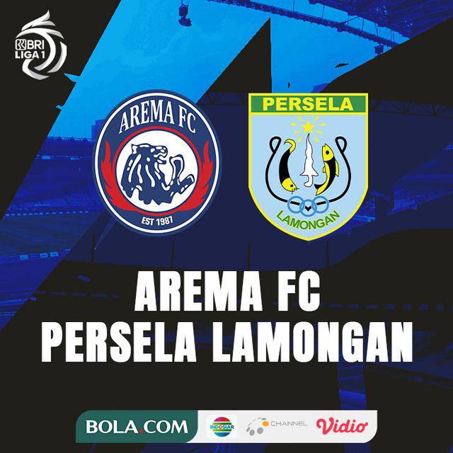 BRI Liga 1 - Arema FC Vs Persela Lamongan