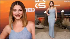 Foto kloase saat Madelyn Cline menghadiri premiere "Outer Banks" di Regency Village Theatre, Los Angeles, California, Amerika Serikat, 16 Februari 2023. (Frazer Harrison/Getty Images/AFP)