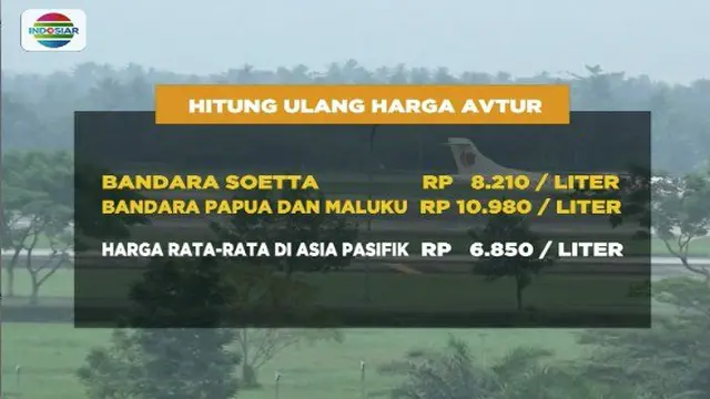 Presiden Jokowi instruksikan jajarannya hitung ulang harga avtur yang dinilai menjadi penyebab mahalnya harga tiket pesawat domestik.