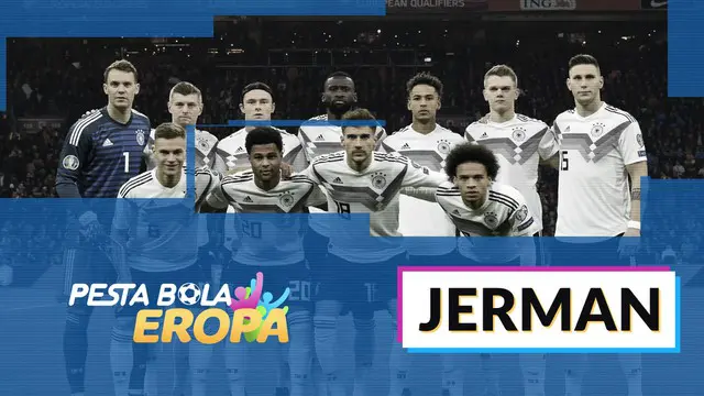 Berita Video Profil Tim Jerman di Piala Eropa 2020