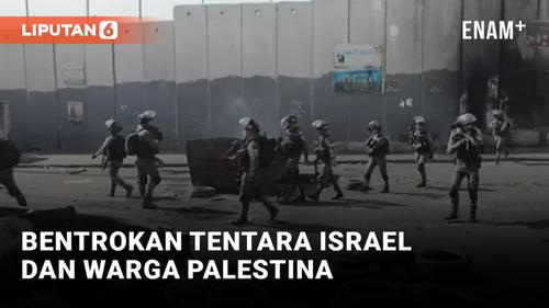 VIDEO: Bentrokan Tentara Israel dan Warga Palestina di Yerusalem Timur