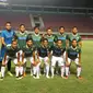 Persebaya Surabaya lolos ke final Piala Dirgantara usai mengalahkan Persibo 3-0 di Stadion Maguwoharjo, Sleman, Yogyakarta, Senin (6/3/2017) malam WIB. (Switzy Sabandar) 