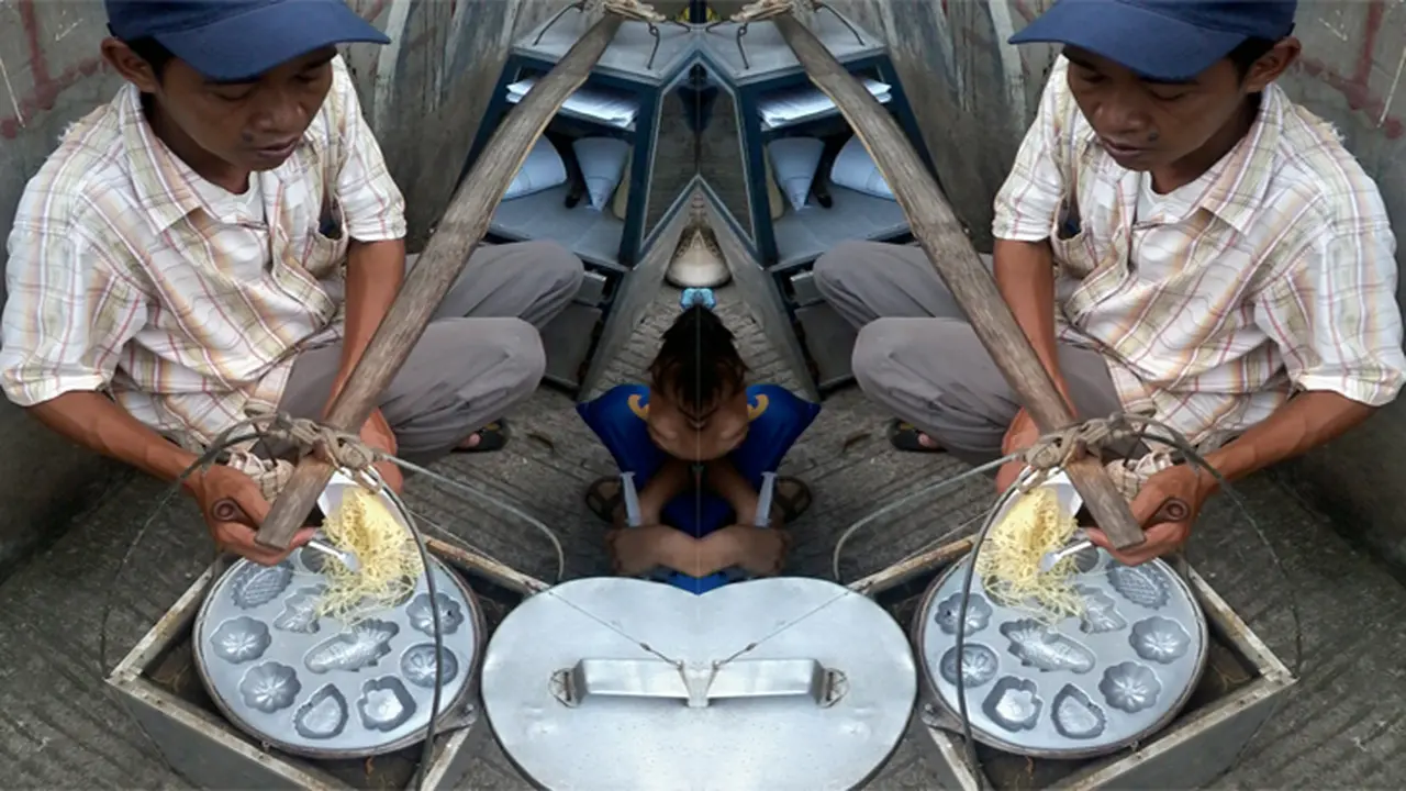 Sarang Laba-laba, Jajanan untuk Penunda Lapar