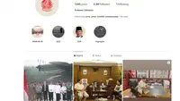 Akun Instagram Prabowo Subianto berganti jadi gambar semangka untuk mendukung Palestina (Foto: Screenshot IG Prabowo).