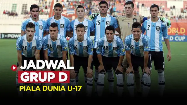 Berita video, Jadwal Grup D Piala Dunia U-17 2023 yang akan berlangsung di  Stadion Si Jalak Harupat, Bandung dan Jakarta International Stadium, Jakarta.