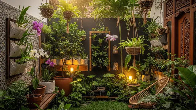 Cara Membuat Kebun Slow Living di Lahan Sempit/AI Generated