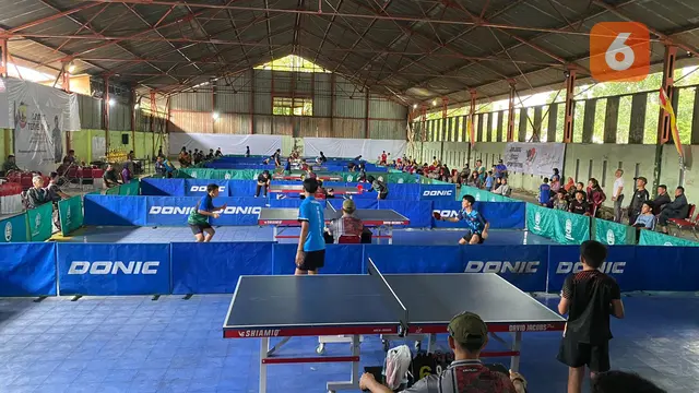 Lomba tenis meja Pussenkav (Liputan6.com/Istimewa)