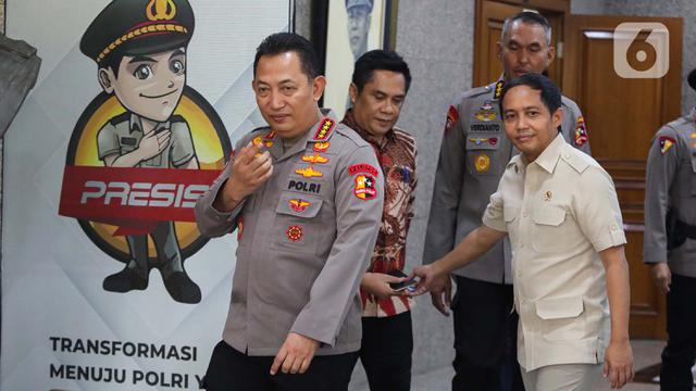 Bahas Koordinasi Penegakan Hukum Kehutanan, Menhut Raja Juli Antoni Temui Kapolri