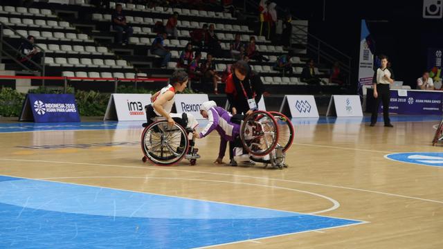 Bersaing Tanpa  Lupakan Sportivitas ala Atlet Basket Kursi  