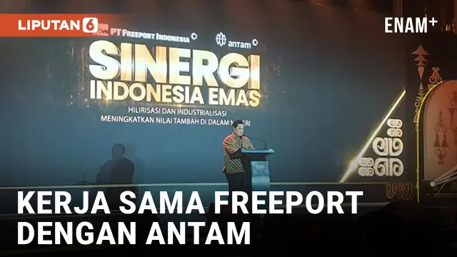 Freeport Bakal Pasok 30 Ton Emas ke Antam