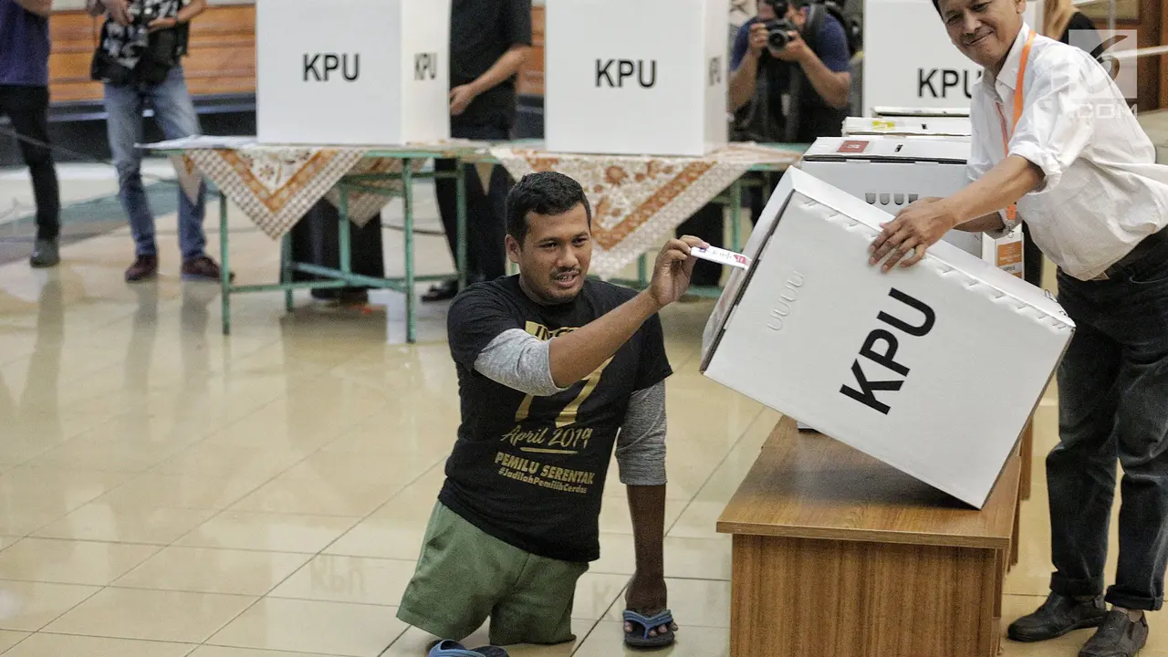 KPU Gelar Simulasi Pemilu untuk Penyandang Disabilitas