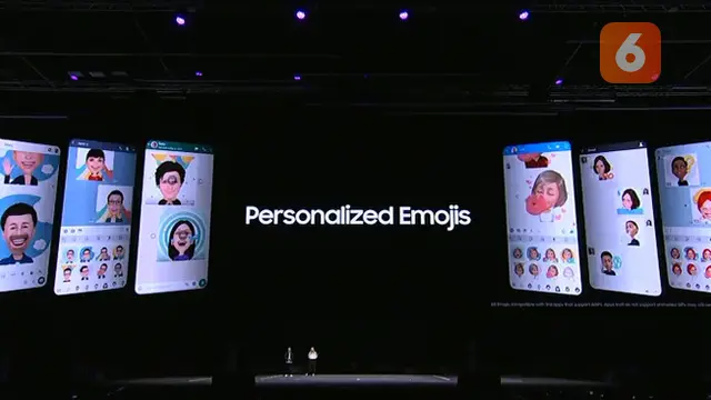 AR Emojis di Samsung Galaxy S9 dan Galaxy S9 Plus. Liputan6.com/Agustin Setyo W