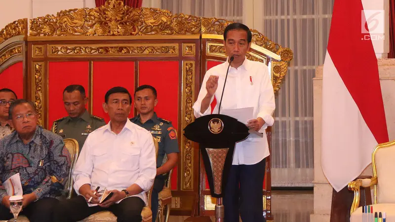 Bahas RAPBN 2018, Jokowi Pimpin Sidang Kabinet Paripurna