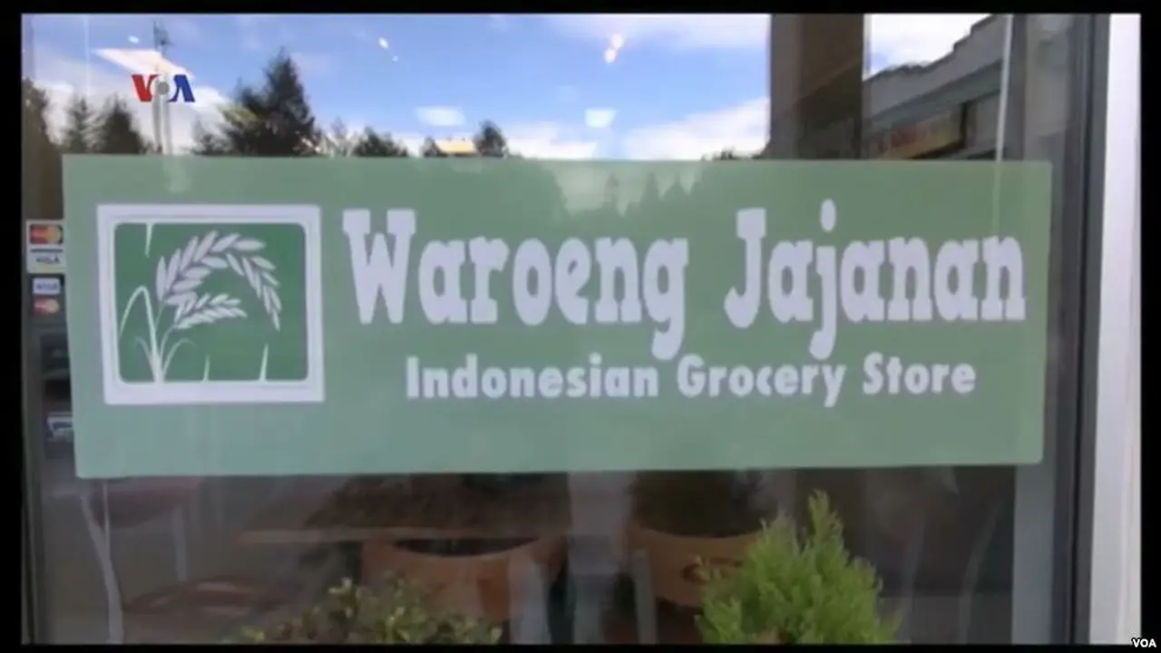 'Waroeng Jajanan' di Seattle, Amerika Serikat. (VOA News)