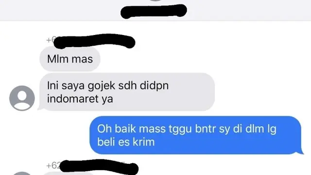 8 Chat Receh Driver Ojol dan Pelanggan Ini Kocak Banget