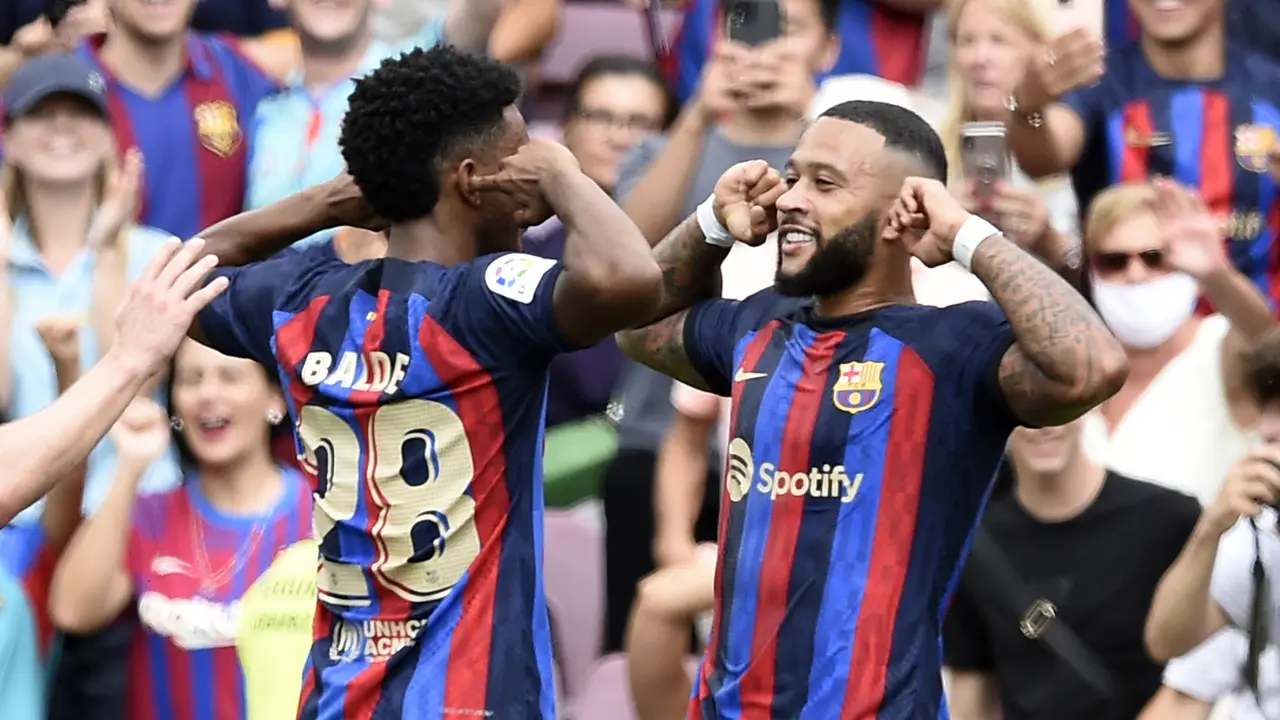 Memphis Depay - Barcelona - Liga Spanyol - 17 Februari 2022