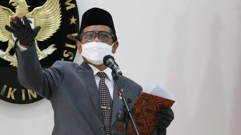 Ketua TFIPF Tragedi Kanjuruhan Menko Polhukam Mahfud Md