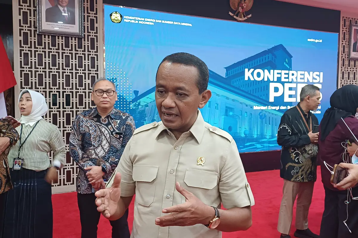 Menteri Energi dan Sumber Daya Mineral (ESDM) Bahlil Lahadalia