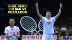 Pertarungan memikat tersaji pada final tunggal putra Kejuaraan Asia 2017 antara Lin Dan melawan Chen Long.