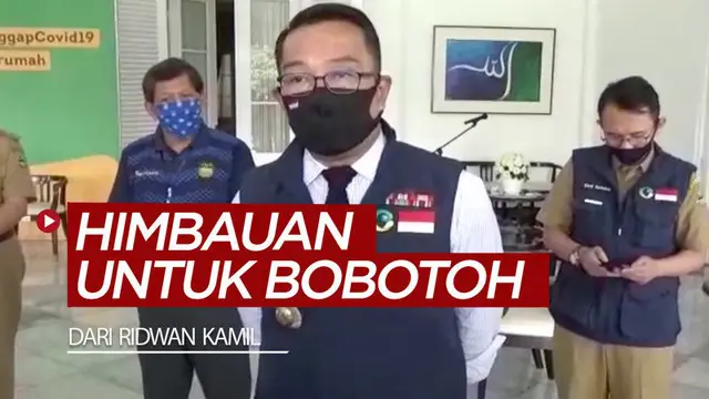 Berita video himbauan dari Gubernur Jawa Barat, Ridwan Kamil, untuk Bobotoh agar bisa kembali menyaksikan Persib berlaga.
