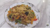 Resep pasta sehat ala Shireen Sungkar. (dok. Youtube The Sungkar's Family/Dinny Mutiah)