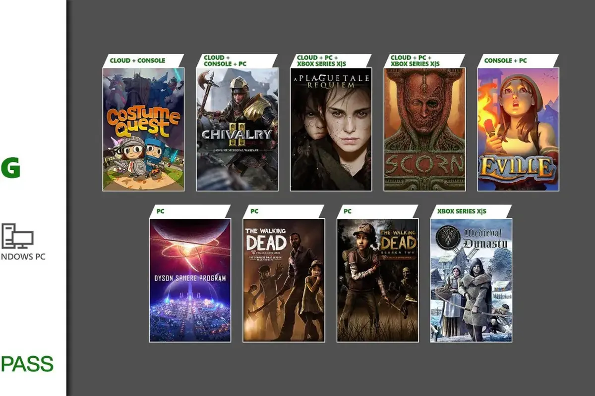 Xbox Game Pass Oktober 2022