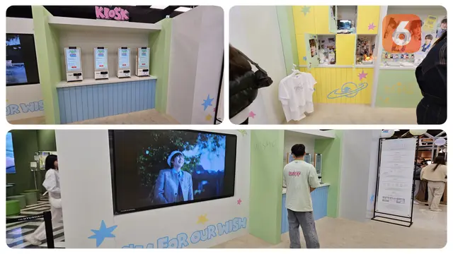 SM Entertainment Membuka Pop-Up Store NCT WISH di Lantai Basement The Hyundai Seoul, Korea Selatan pada Kamis, 21 Februari 2024 (Foto: Aditya Eka Prawira/Liputan6.com)