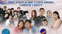 SCTV 31Xtraordinary Meet and Greet pemain Dari Jendela SMP, Cinta Amara, christy dan Un1ty