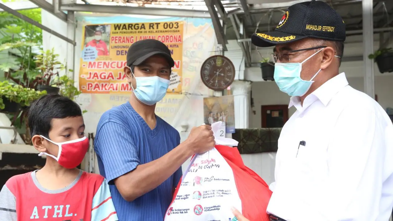 Pemerintah Percepat Penyaluran Bansos Bagi Masyarakat Terdampak Covid-19