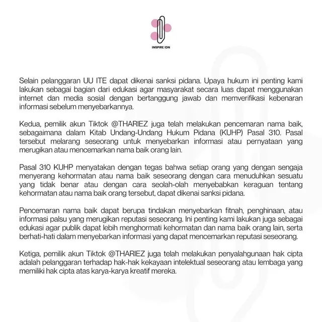 Klarifikasi manajemen Rossa terkait video viral sang diva dengan narasi cuek terhadap Betrand Peto saat konser di Malaysia. (Foto: Dok. Instagram @bacil512)