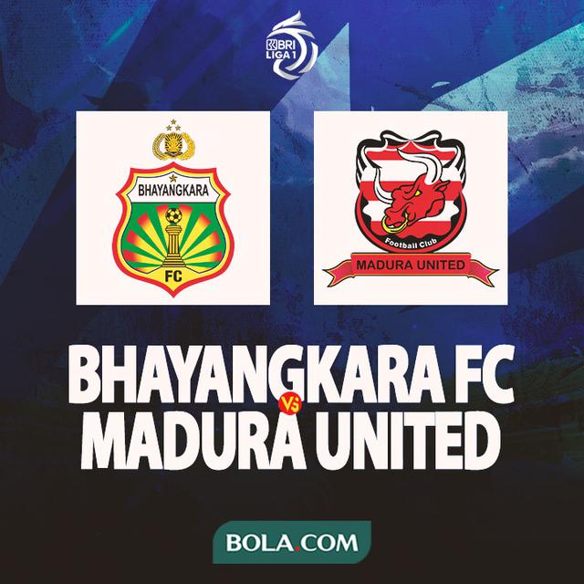 Liga 1 - Bhayangkara FC vs Madura United