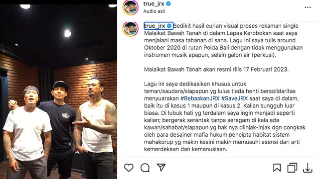 Superman Is Dead Rilis Lagu Malaikat Bawah Tanah, Ditulis Jerinx SID Saat di Penjara dan Hanya Bermodal Galon Air Mineral