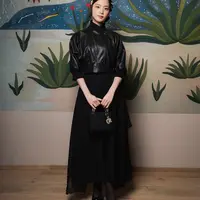 Jisoo BLACKPINK kembali turun gunung dengan hadir di Dior Sping/Summer Haute Couture Show. [@dior]